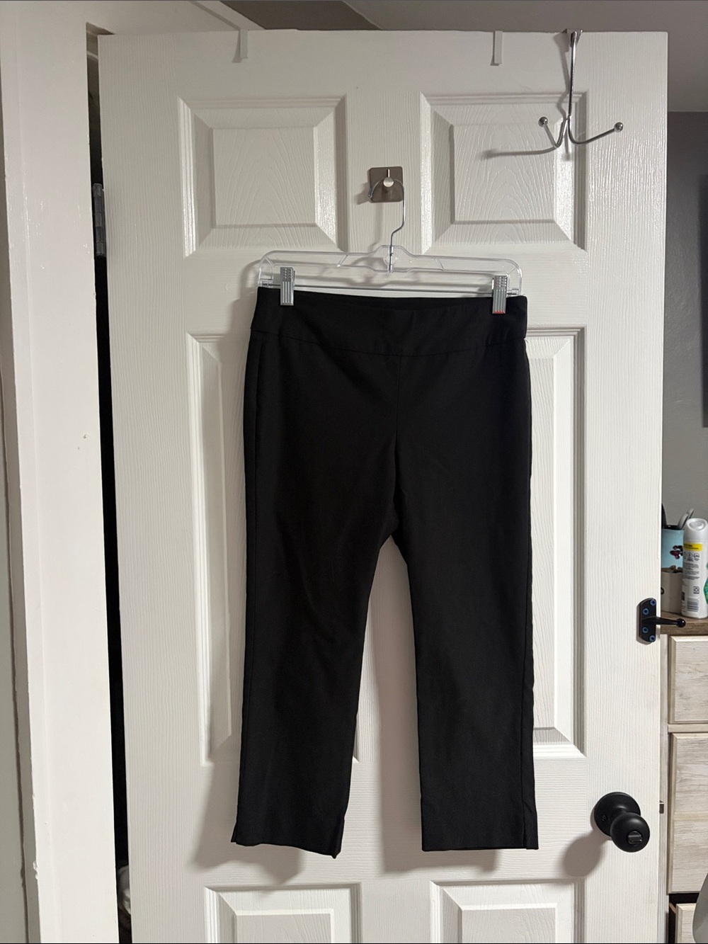 Chico's So Slimming Black Petite Crop Pants